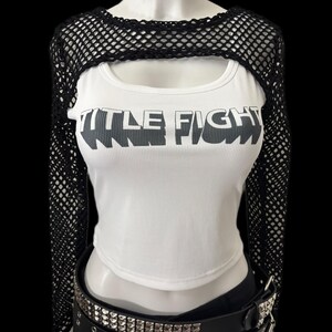 TF pop punk hardcore shoegaze band cropped tank top image 3
