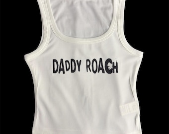 Daddy roach alternative rock nu metal band cropped tank top
