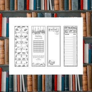 Bookmarks, Book Tracker, Book List