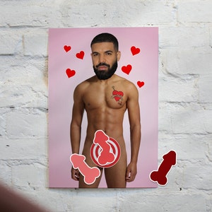 Pin the Junk on the Hunk, Junk on the Hunk, Hens Party Games, Pin the Tail on the Hunk, Bachelorette Party Supplies, Novelty Party Favors