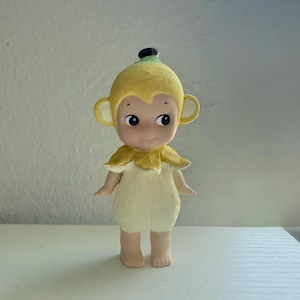Custom Hand-painted Secret Banana Monkey Sonny Angel - Etsy