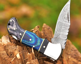 Fisherman Gift, Engraved Pocket Knife, Fishing Gifts, Personalized Folding Knife, Mens Gift, Retirement Gift, Fishhook, Fishermen Knives