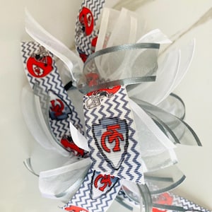 Kansas City Chief’s Football Scrunchie For Her.