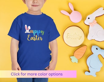 Toddler Easter Shirt, Happy Easter Bunny Tee