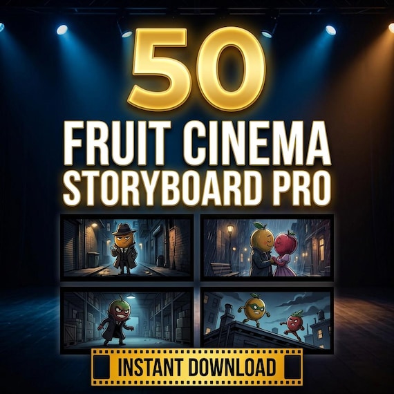 Fruit Cinema Pro – AI Story Prompts Generator Software | Urban Storyboard Toolkit (HTML Download)