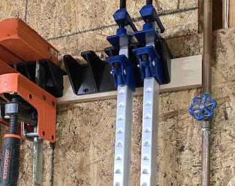 French Cleat Bar Clamp Rack