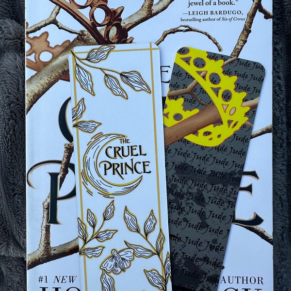 The Cruel Prince Double sided bookmark!