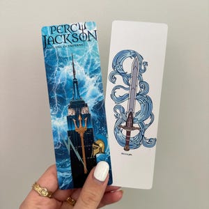 Percy Jackson inspired Bookmark