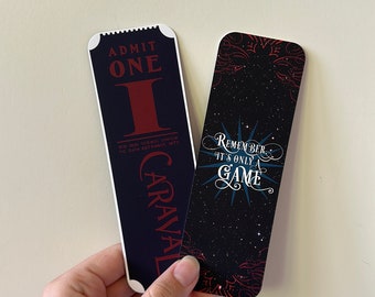 Caraval Inspired bookmark