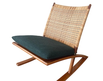 Fredrik A. Kayser Model 599 Teak Rocking Chair 1960
