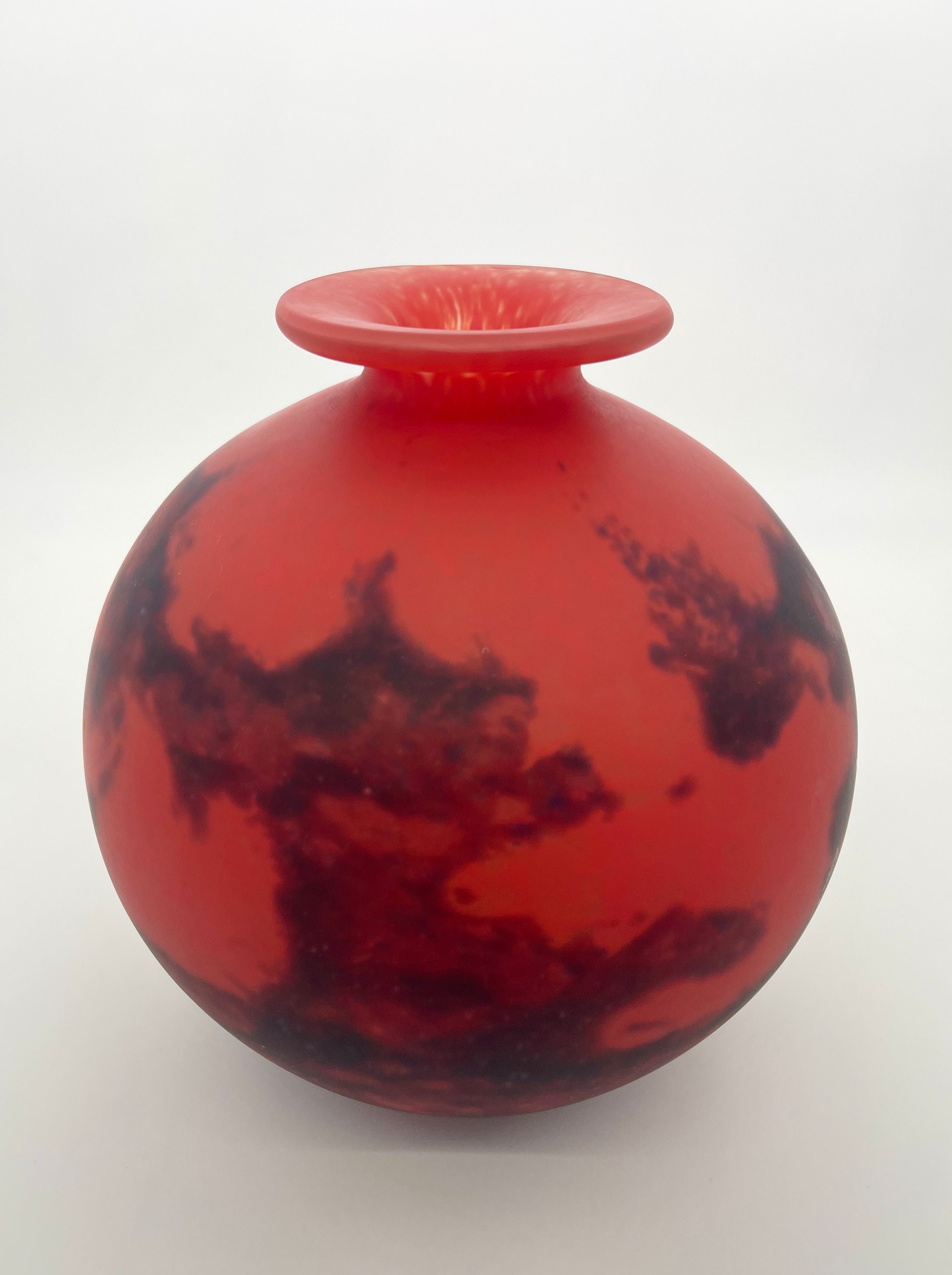 Original 1920s Muller Frères Luneville, France, Art Nouveau Glass