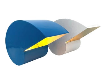 Pair (2) of Chiocciola "Snail" Table Lamps by Giuseppe Raimondi for Studio Luce, Italian, 1970