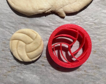 Volleyball/Water Polo Ball Cookie / Cracker Cutter