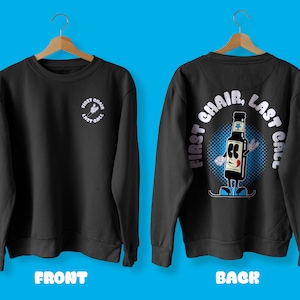 Erster Stuhl, Letzter Call Sweatshirt: Apres Ski Komfort Farben Rundhalsausschnitt