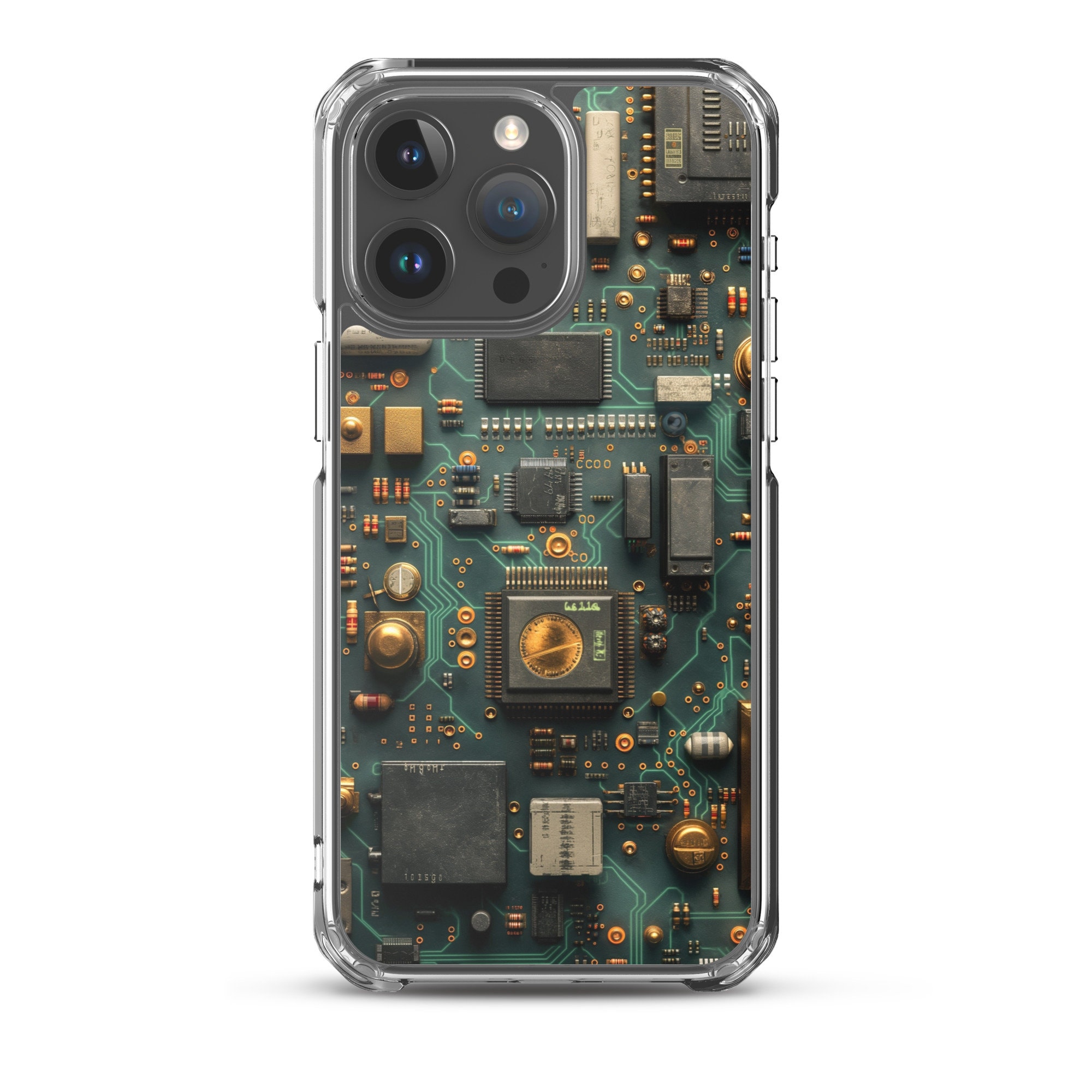 Circuit Board iPhone Case - Techy Gadget Gear, Nerd Gift