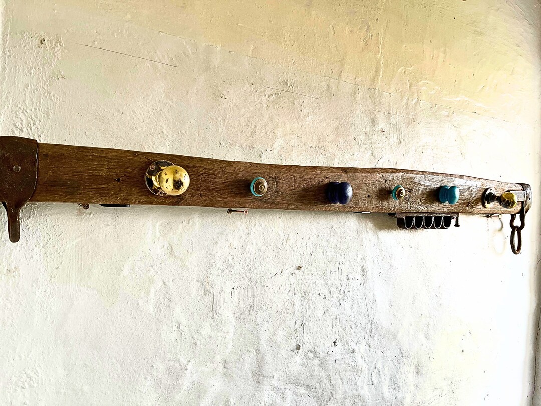 Antique Yoke Rustic Repurposed Coat Rack - Etsy
