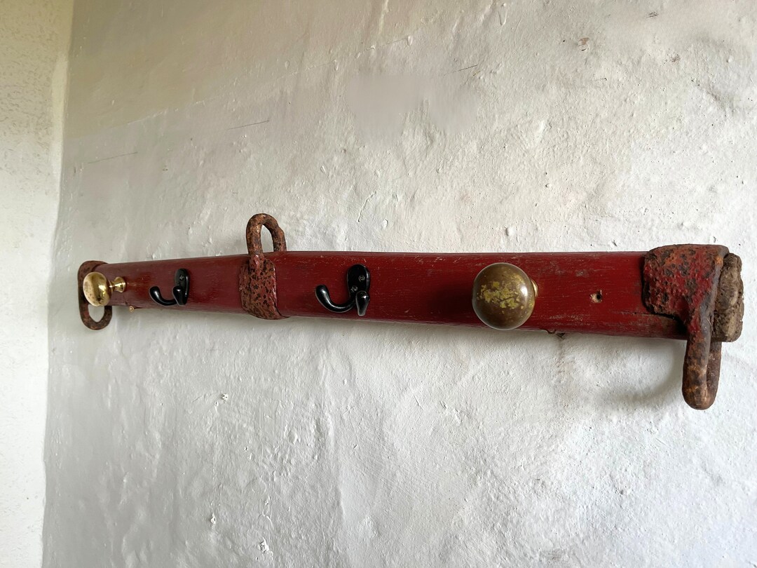 Antique Yoke Rustic Repurposed Coat Rack - Etsy