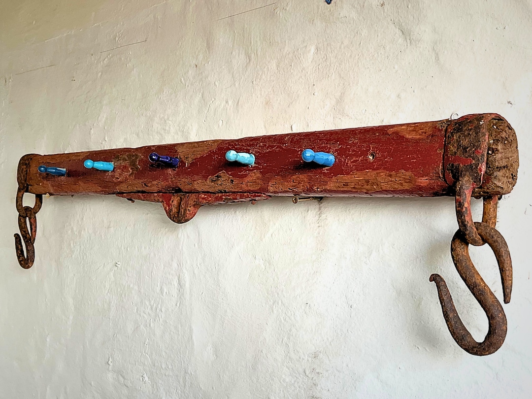Antique Yoke Rustic Repurposed Coat Rack - Etsy