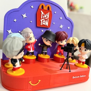 TinyTAN McDonald’s Display Stand-BTS ENCORE EDITION version (No figures included)