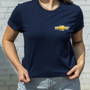 Chevrolet Logo Tshirt, Chevrolet Car Shirt, Trendy Chevrolet Tee, Car Gifts, Popular Chevrolet Vintage, Trendy Chevy Tee, Chevy Car Apparel