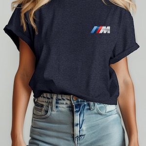 BMWM Logo Plain Tshirt, Bmw M series Tee, Best Car Logo Gifts, Bmw M2,M3,M4,M5, BIMMER Shirts, Bmw Motor Sports Shirt, Bmwm Fans Gift