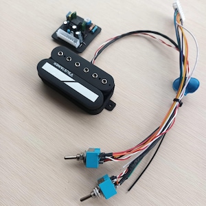 Sustainer-pickup: 3 ljudlägen - Naturlig, Mix, Harmonisk