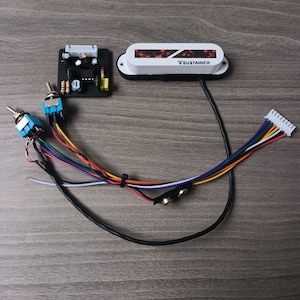 Sustainer single sustaniac 3-läges gitarreffekt