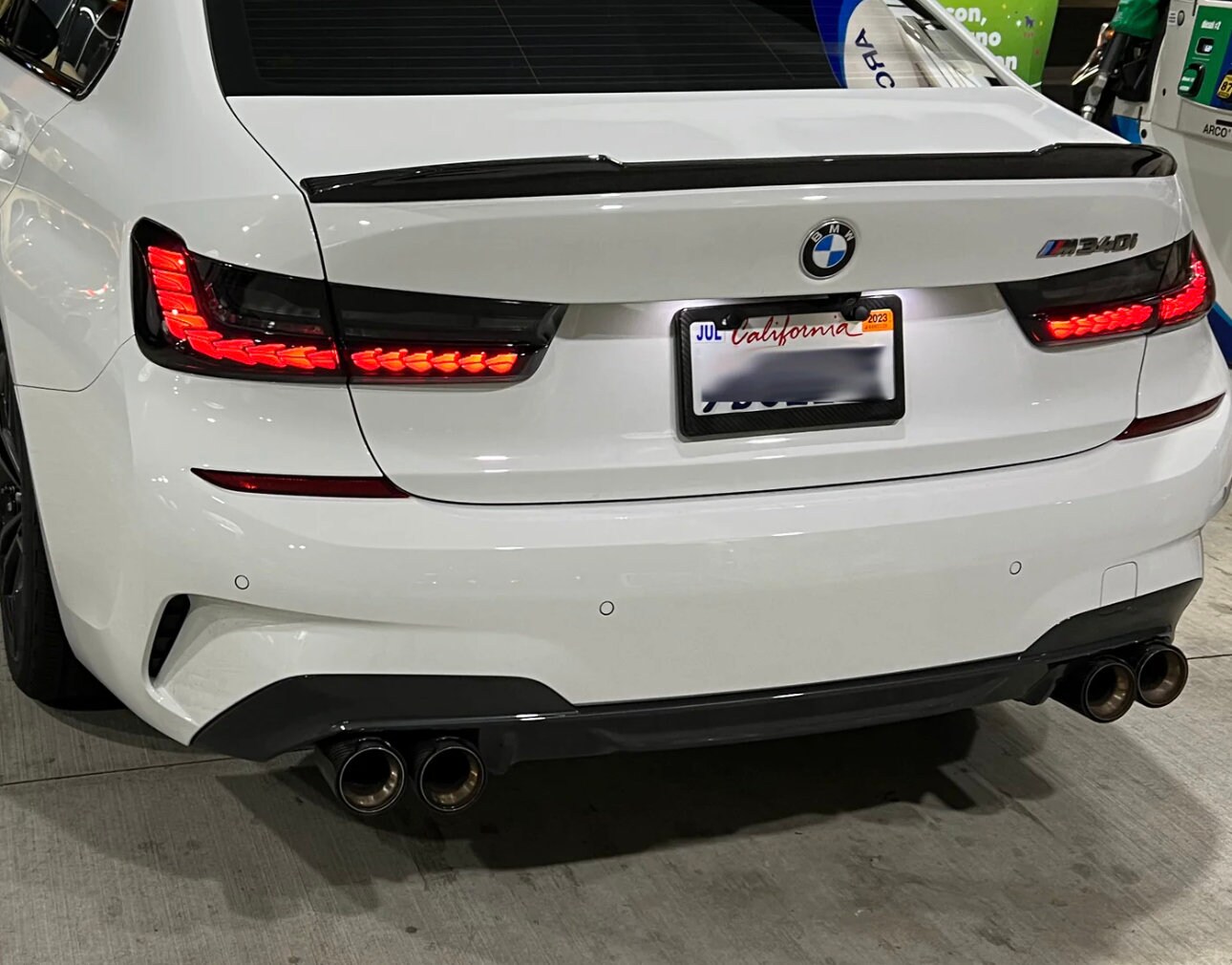 M PERFORMANCE Quad Exhaust Tips for M240I /M340I / M440I BMW 2020 Etsy