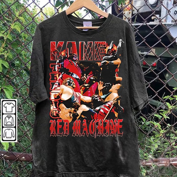 Vintage 90s Graphic Style Kane T-Shirt - Kane Vintage Sweatshirt - Retro American Professional Wrestler Tee For Man and Woman Unisex T-Shirt