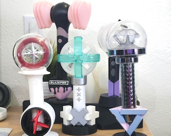 Original Designed K-Pop Light Stick Holder Stand, Custom 3D Printed