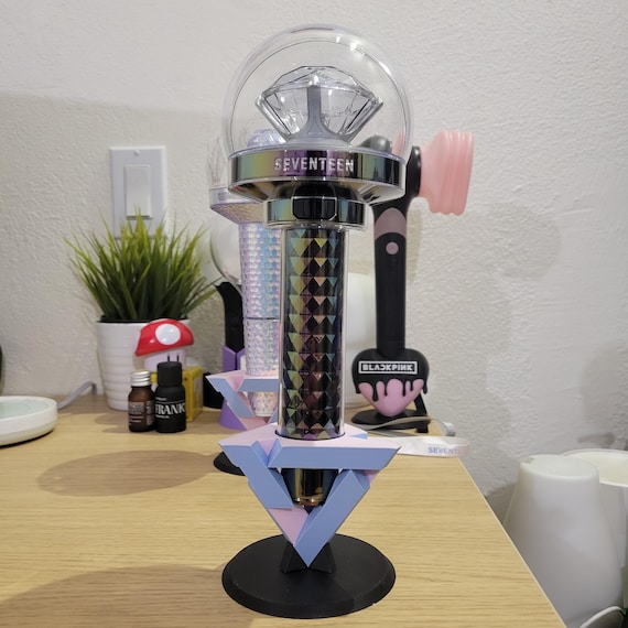 Custom SEVENTEEN 세븐틴 Carat Bong Light Stick Stand | Display