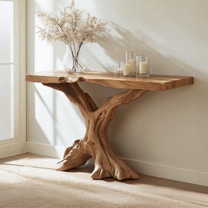 Rustic console table custom table wood console table farmhouse console table narrow entryway table console furniture entry way table