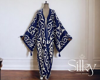 Beachwear Wrap Robes | Women's Long Kimono | Fashionable Printed Dress
