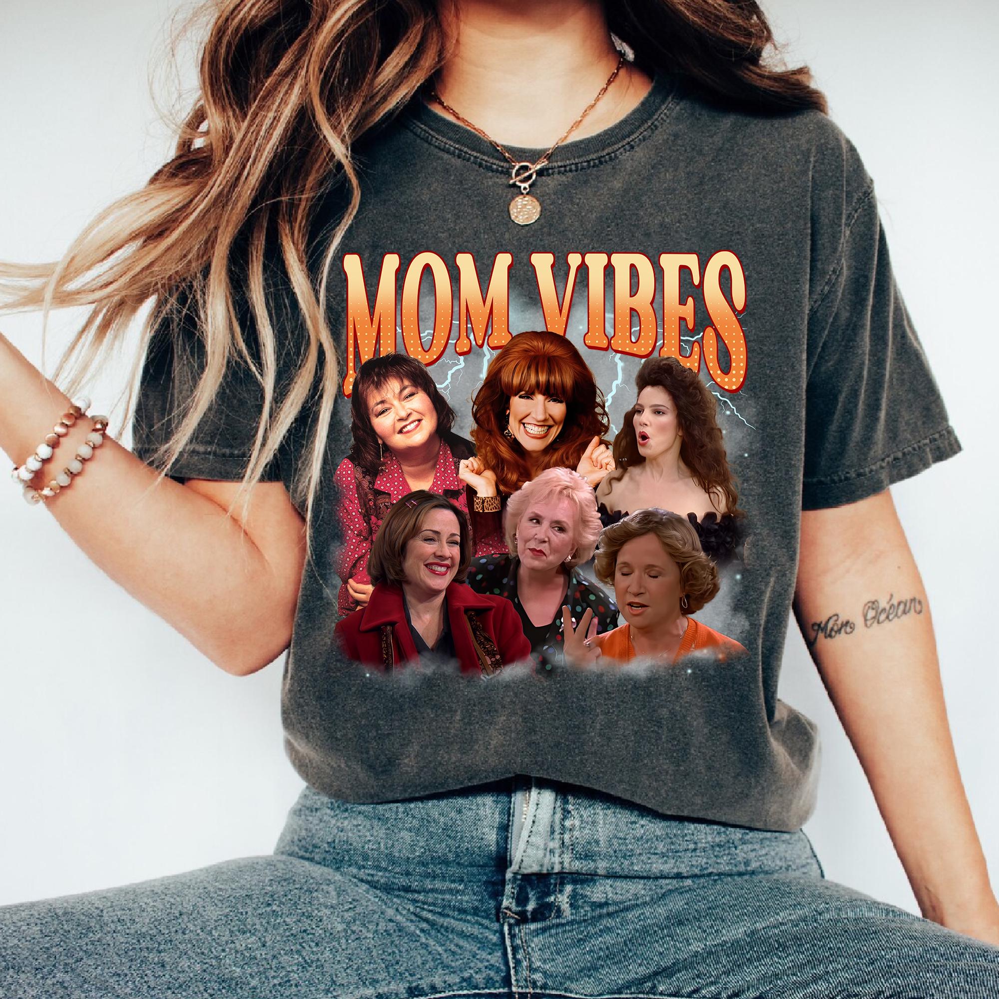 Retro Bootleg Mom Vibes Mothers Day Shirt, Happy Mother's Day Shirt, Best Mom Ever Shirt, Mom Gift, Mama Shirt, Mother's Day Gift