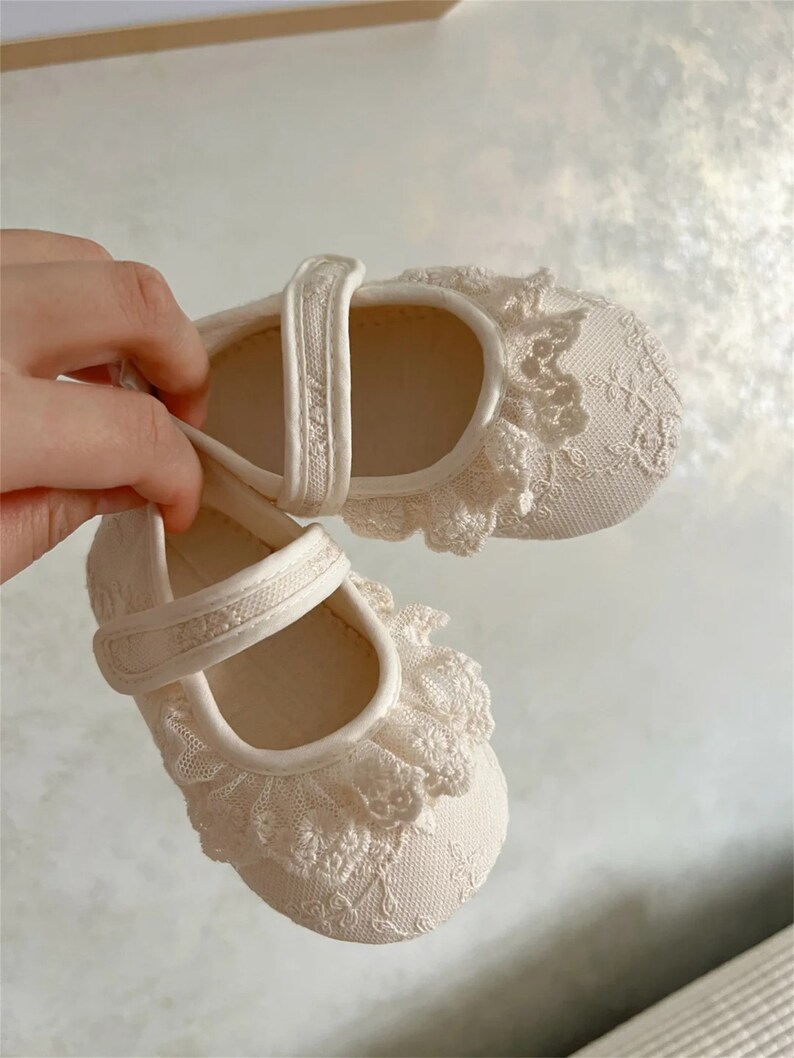 Stylish Shoes For Baby Girl In White Color