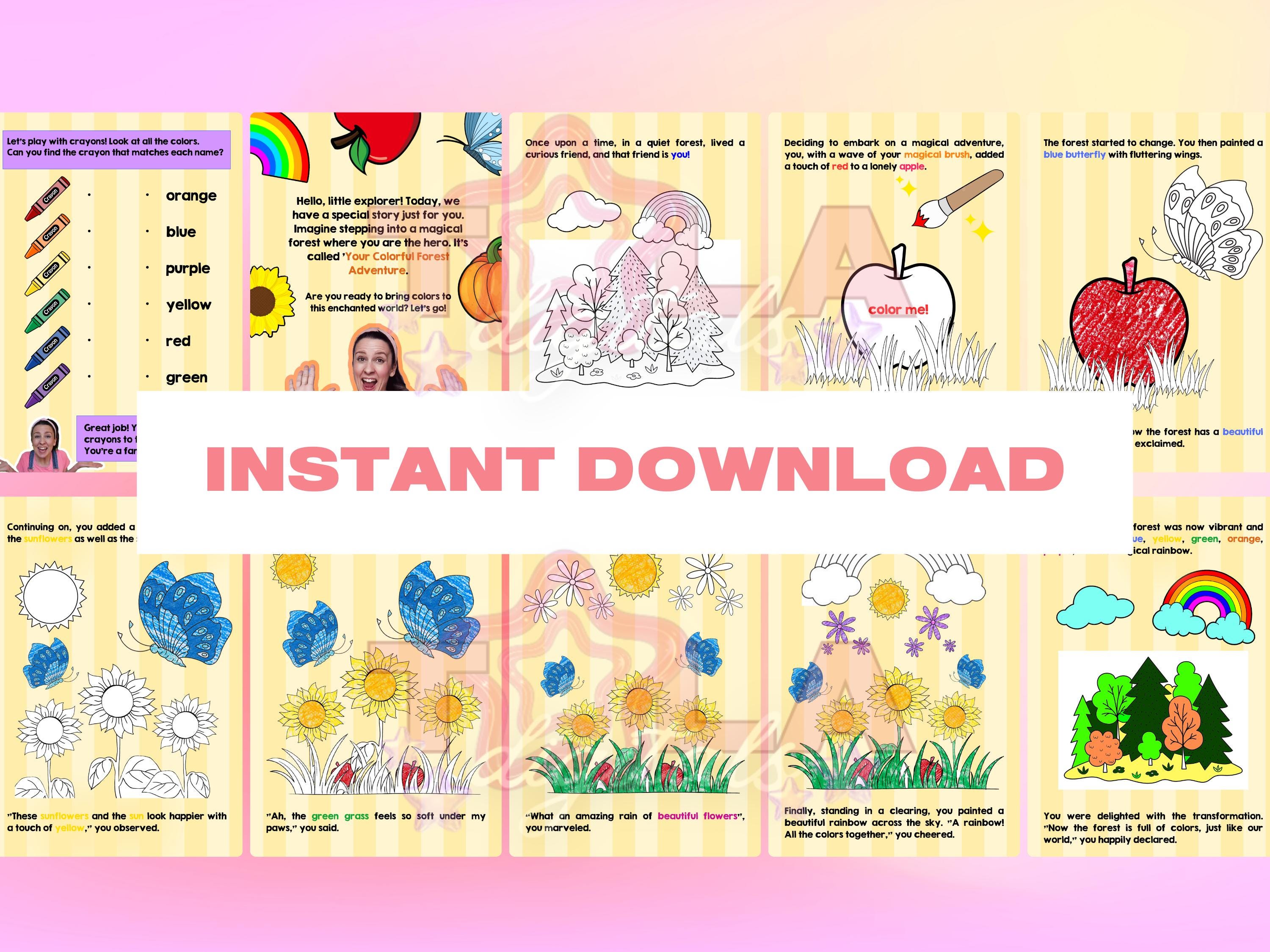 Ms rachel interactive coloring book learn with ms rachel ms rachel busy