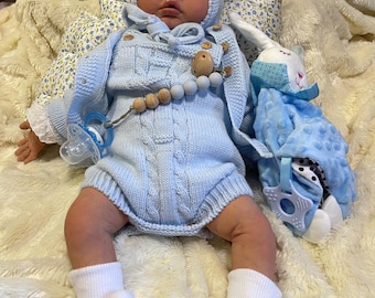 Reborn baby in silicone marshmallow and COA certificate of authenticity - MADE TO ORDER