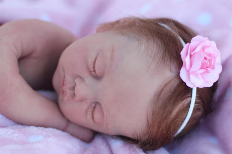 Bebé Reborn Silicona Completa LUNA – Ecoflex Platinum Doll | Full Body Silicone Reborn Baby Girl – Handmade Realistic Art Doll imagen 13