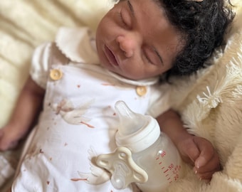 Silicone Reborn Baby LOLA – Full Body Marshmallow Platinum Silicone Doll | COA Irene Ruiz | Handmade Custom Reborn Baby