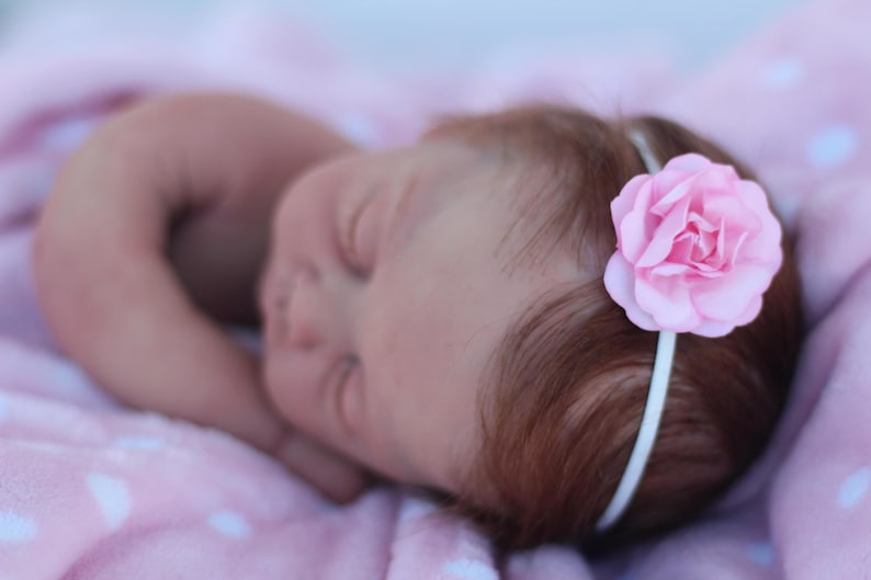 Bebé Reborn Silicona Completa LUNA – Ecoflex Platinum Doll | Full Body Silicone Reborn Baby Girl – Handmade Realistic Art Doll imagen 12