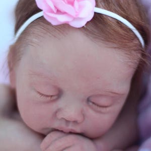 Bebé Reborn Silicona Completa LUNA – Ecoflex Platinum Doll | Full Body Silicone Reborn Baby Girl – Handmade Realistic Art Doll imagen 11