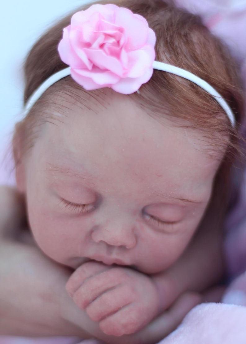 Bebé Reborn Silicona Completa LUNA – Ecoflex Platinum Doll | Full Body Silicone Reborn Baby Girl – Handmade Realistic Art Doll imagen 11