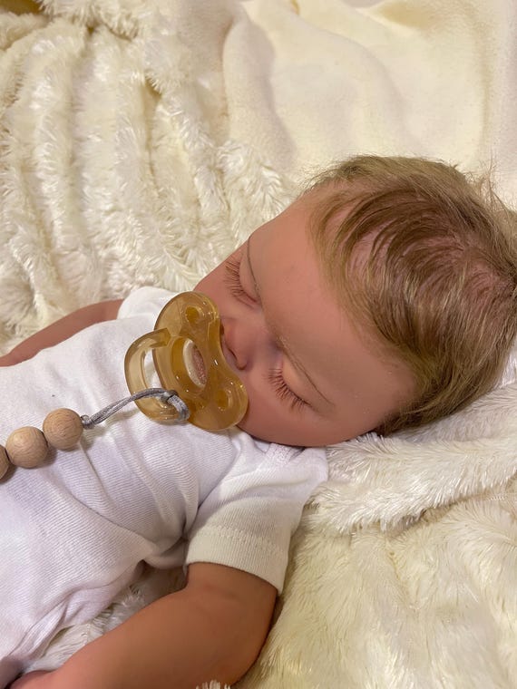 Bebé Reborn Silicona Completa 50 cm / 19,7” – Niña o Niño – Muñeca Artística Realista – Por Encargo / Full Body Silicone Reborn Baby