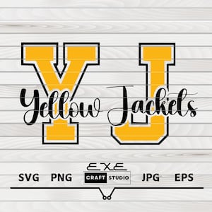 Yellow Jackets Svg Png, Yellow Jackets Mascot svg, Yellowjackets svg, Yellow Jackets Shirt svg, School Spirit svg, Yellowjackets Love Svg