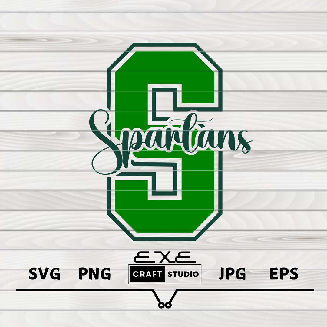 Spartans Svg, Spartans Mascot Svg, Spartans Cheer Svg, Spartans Shirt ...