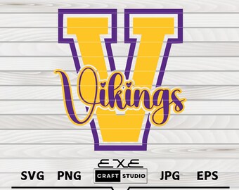 Vikings Svg, Vikings Mascot svg, Vikings Cheer svg, Vikings Shirt svg, Vikings Sport svg, Vikings Mom svg, Vikings Love svg, Vikings png