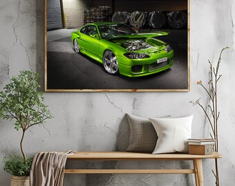 Nissan S15 200SX Silvia Poster Print - JDM / Japanese / 2000s | 3 Sizes Available