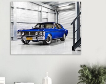 Ford XW GT Falcon Poster Print - Fairmont / GTHO / 351 | 3 Sizes Available