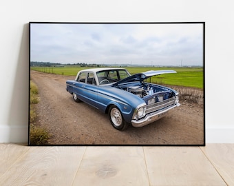 Ford XM Falcon Sedan Poster Print - Muscle Car / Classic / Aussie | 3 Sizes Available