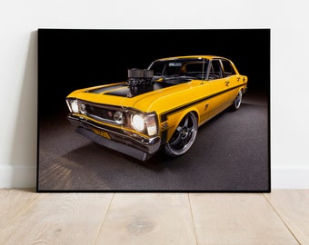 Ford Falcon XY GT Poster Print - GTHO / Classic Car / Australian | 3 Sizes Available